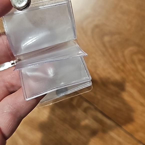 Nwt keycahin mini photo album clear glittery - Picture 5 of 5